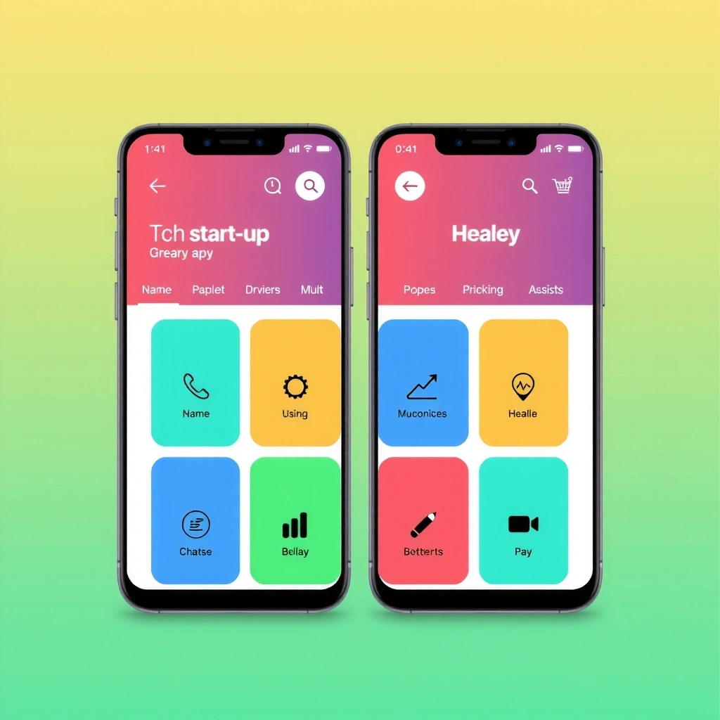 Tech Start-up Mobile App